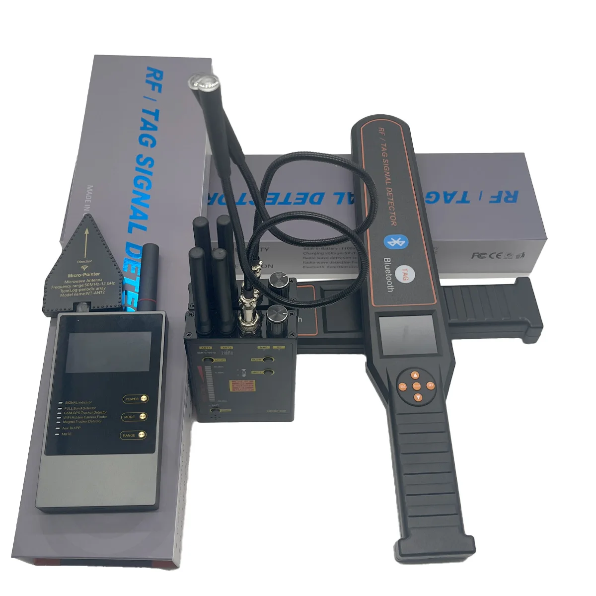 

Детектор сигналов следующего поколения, двойные антенны 0,1–12G для GPS-трекера и поиска скрытой камеры, антишпионские гаджеты