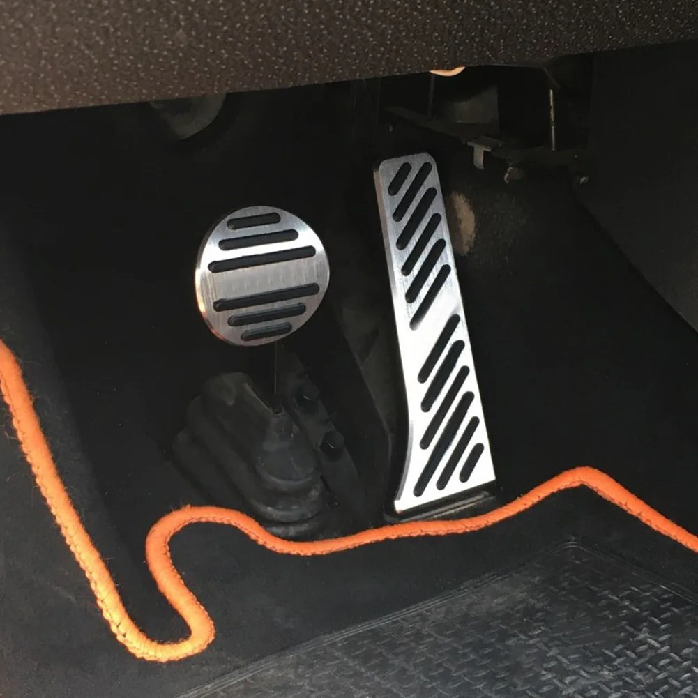 Gas Accelerator Pedal And Break Pedal Cover Pad Non-Slip For Mercedes Benz Smart Fortwo 451 2007-2014-A61E