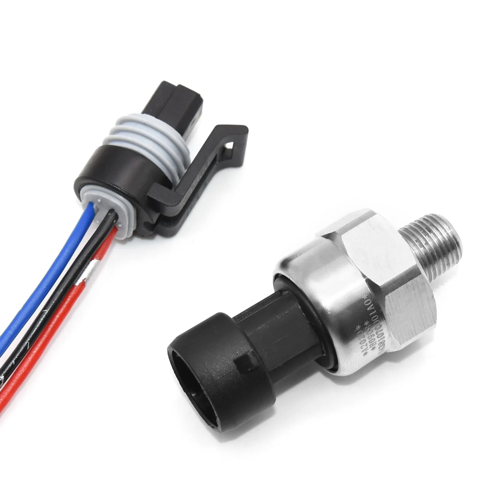 HD 1/8NPT Oil Pressure Sensor 145/215/300/500 PSI Stainless Steel Oil Pressure Sensor 5V Sensors for Cars