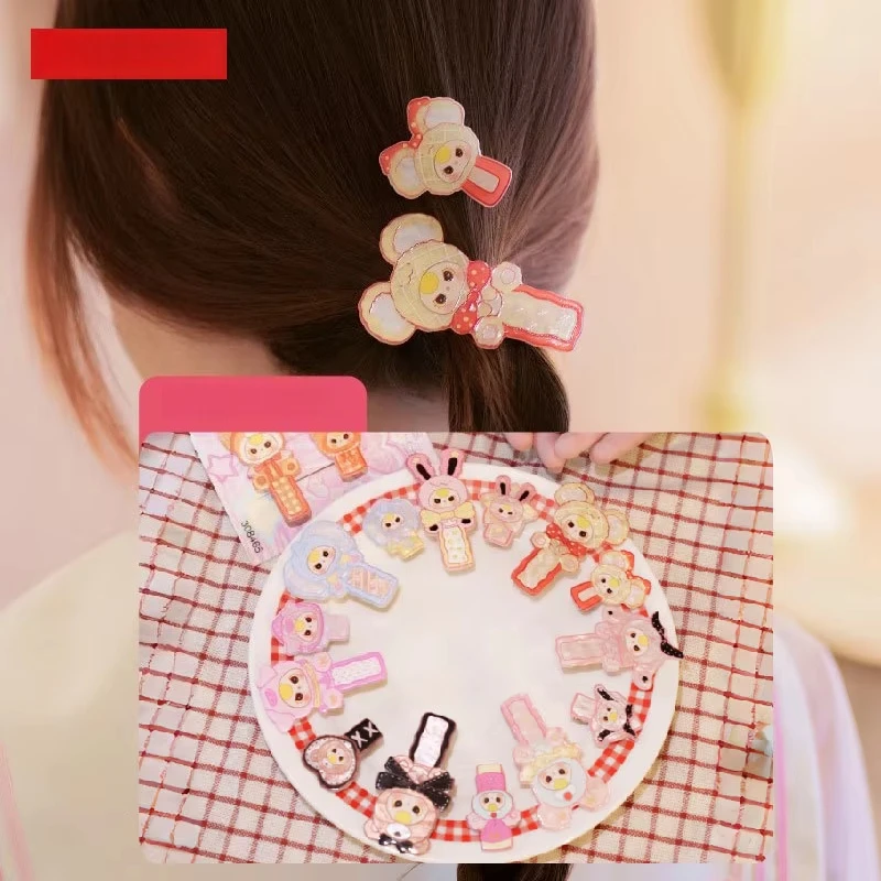 Nouvelles pinces à cheveux pour bébé 2026, boîte surprise, sac surprise, pinces à cheveux créatives et mignonnes pour franges latérales, accessoires, cadeaux pour filles