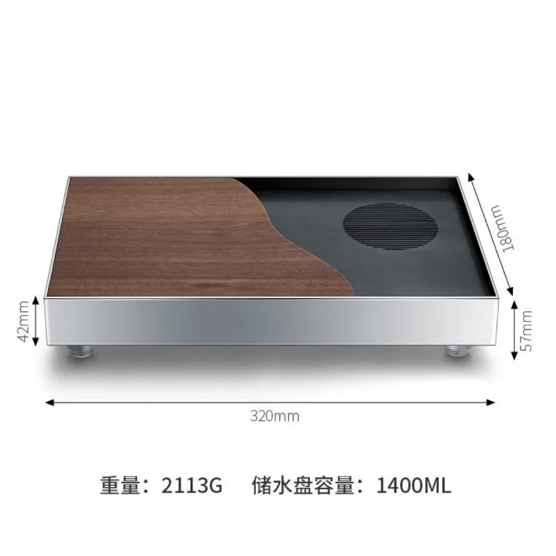 Guest Original Mood Tray, Light Luxury North American Walnut Dry Brewing Table Kung Fu  Set Joe