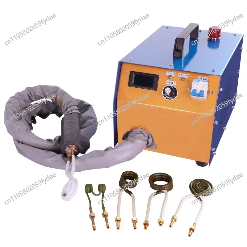 Copper Tube High Frequency Induction Heating Equipment Welding Metal Quenching Annealing Adjustable Power