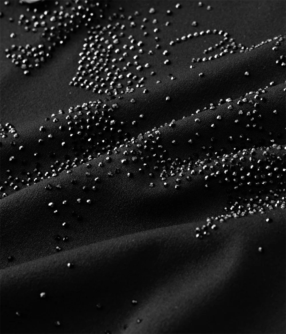 2025 Autumn Star Rhinestone Long Sleeved Shirt for Men Luxury Casual Business Shirt Versatile Stage Performance Costumes M-5XL