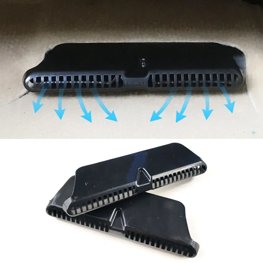 For Toyota land cruiser prado J150 2010-2018 Car Seat AC Heater Air Conditioner Duct Grille Vent Outlet Cover Protective Sticker