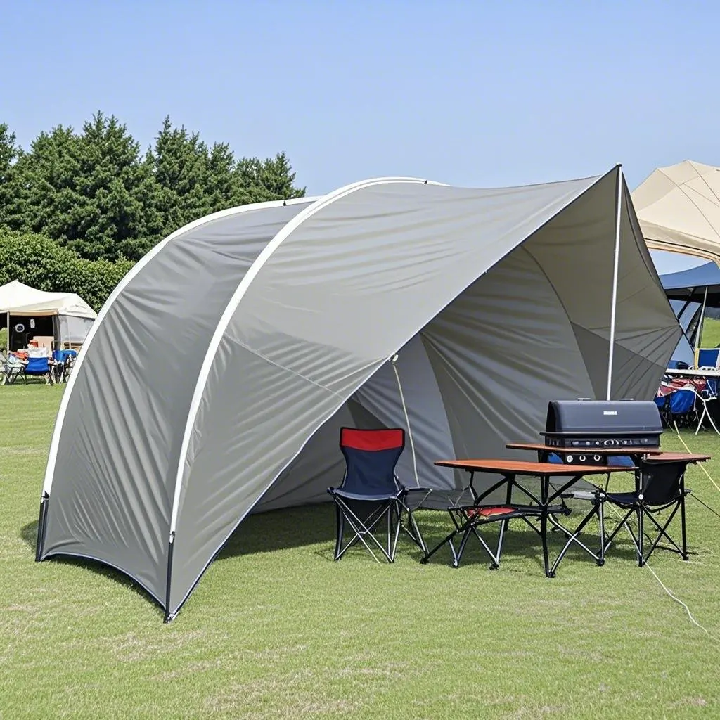 

Beach Tent Canopy Easy Setup Shade,Sun Shelter Portable Family Car Tent,Outdoor Camping Fishing Backyard Picnic,SUV Canopy Tent