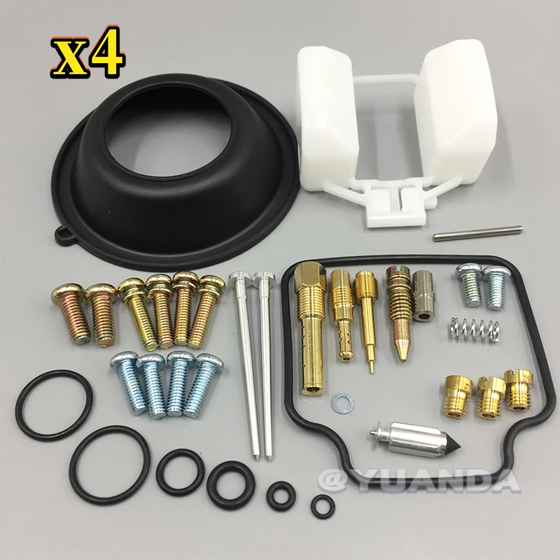 

Carburetor Repair Kit For Honda X4 CB1300 cruiser 1997-2003 CB 1300 Diaphragm Float Part