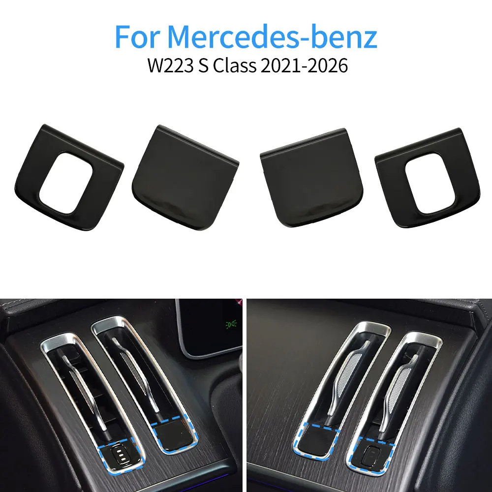 

Car Front Dash Air Conditioner Vent Grille Switch Small cap Cover For Mercedes Benz S Class W220 S300 S320 S400 S680 MAYBACH