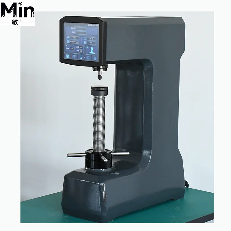 LCD Touch Screen Digital Surface Hardness Tester with ASTM Standard Diamond Indenter Compliant with ISO 6508