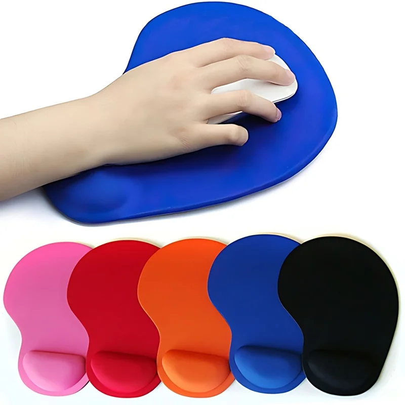 Ergonomic Wrist Rest Mouse Pad Comfortable Wrist Support Non Slip Mice Mat Soft Mousepad With Wrist Protect For Laptops Computer