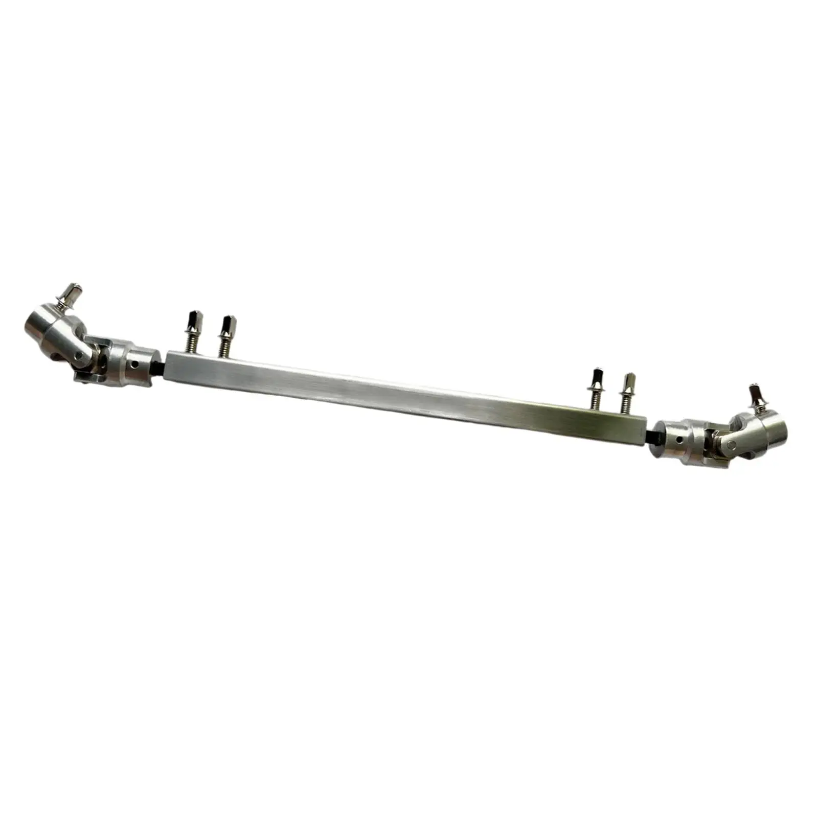 Twin Bass Drum Pedal Shaft Aluminum Alloy Connecting Rod Hardware Parts for Drum Pedals and Percussion Kit