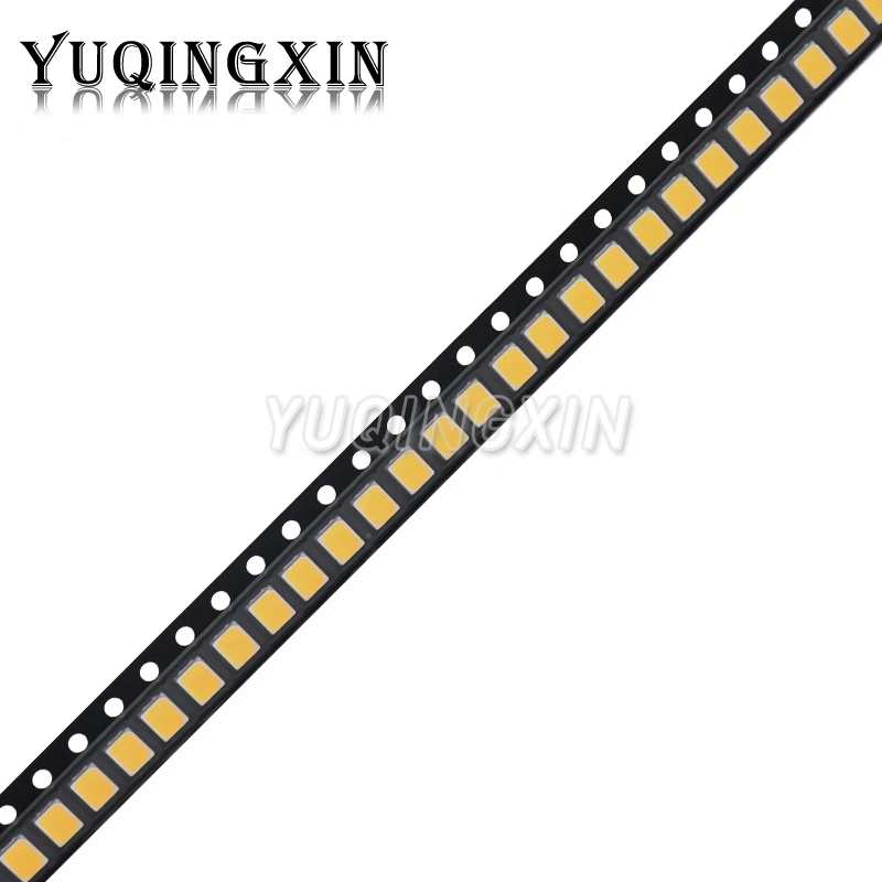 100 pz 2835 1W 0.5W 0.2W LED SMD 2800-3200K bianco caldo 3V 6V 9V 18V 150MA 100MA 60MA alta luminosità