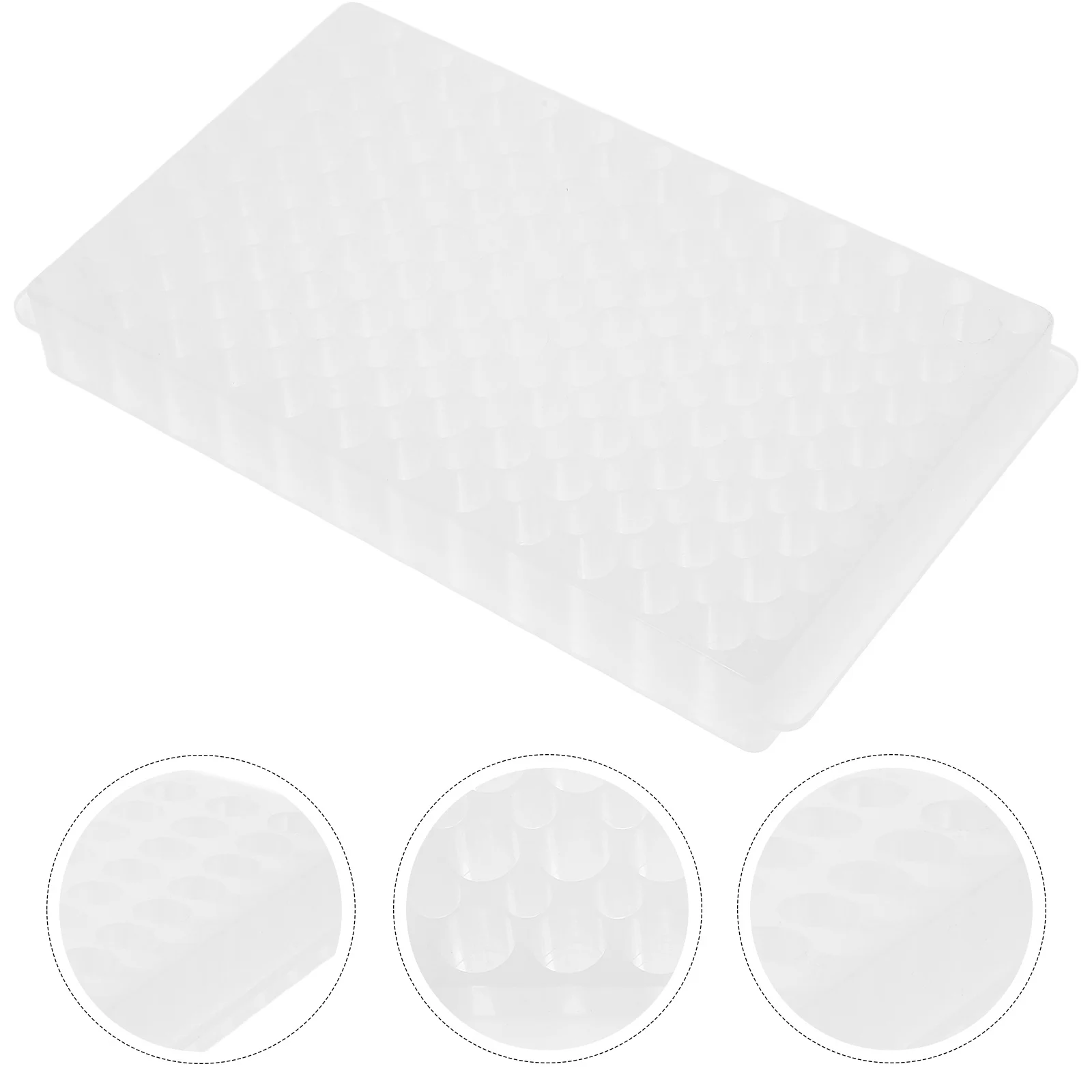 

Tube Rack Plastic Test Lab Racks Sampling Bottle Sample Transparent Laboratory Container