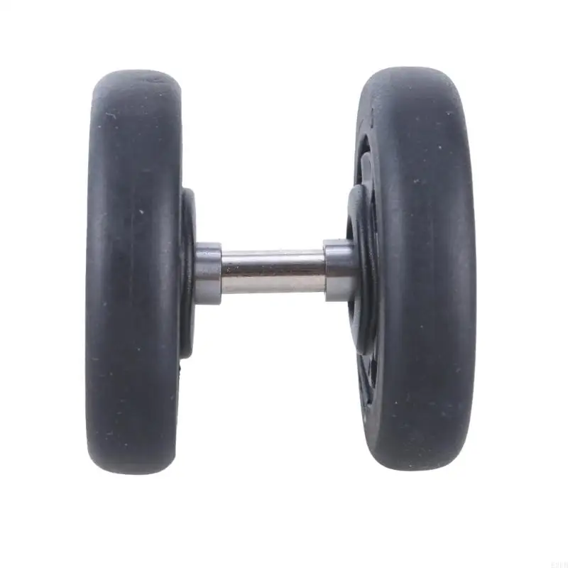 e8fb forcase استبدال الدوار 8pcs 55mm عجلات مطاطية سود