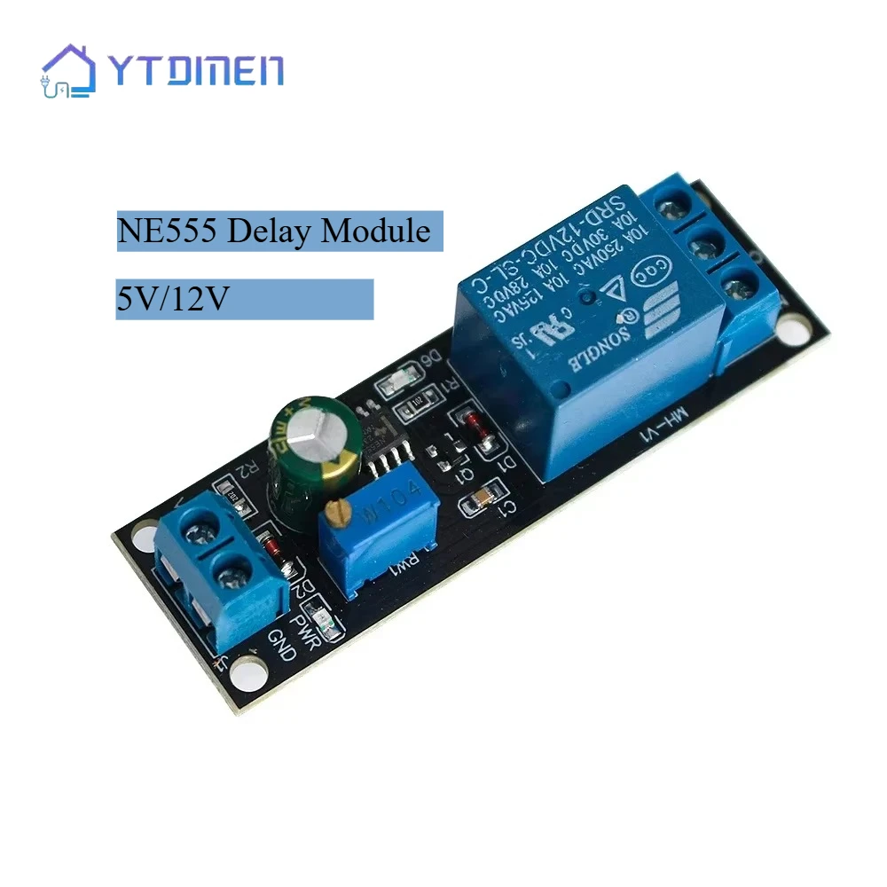 Zeit verzögerung relais modul Timer Relais Timer Schalttafel 12V DC 0