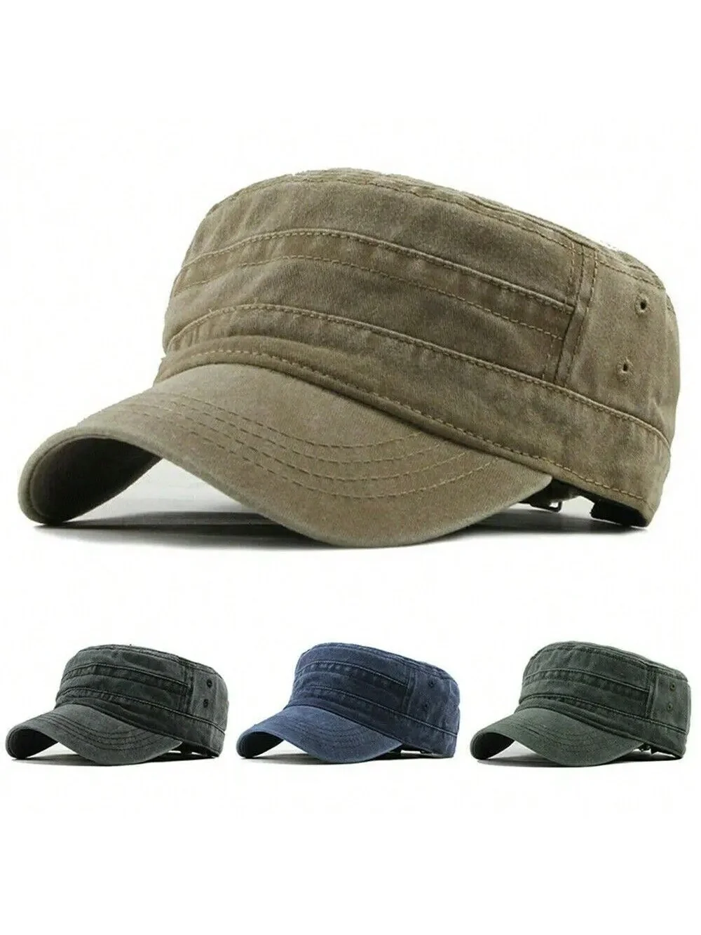 Gorra de Camuflaje Militar para Hombre y Mujer, Gorra de Béisbol, Gorra de Cadete Militar, Gorra de Pesca