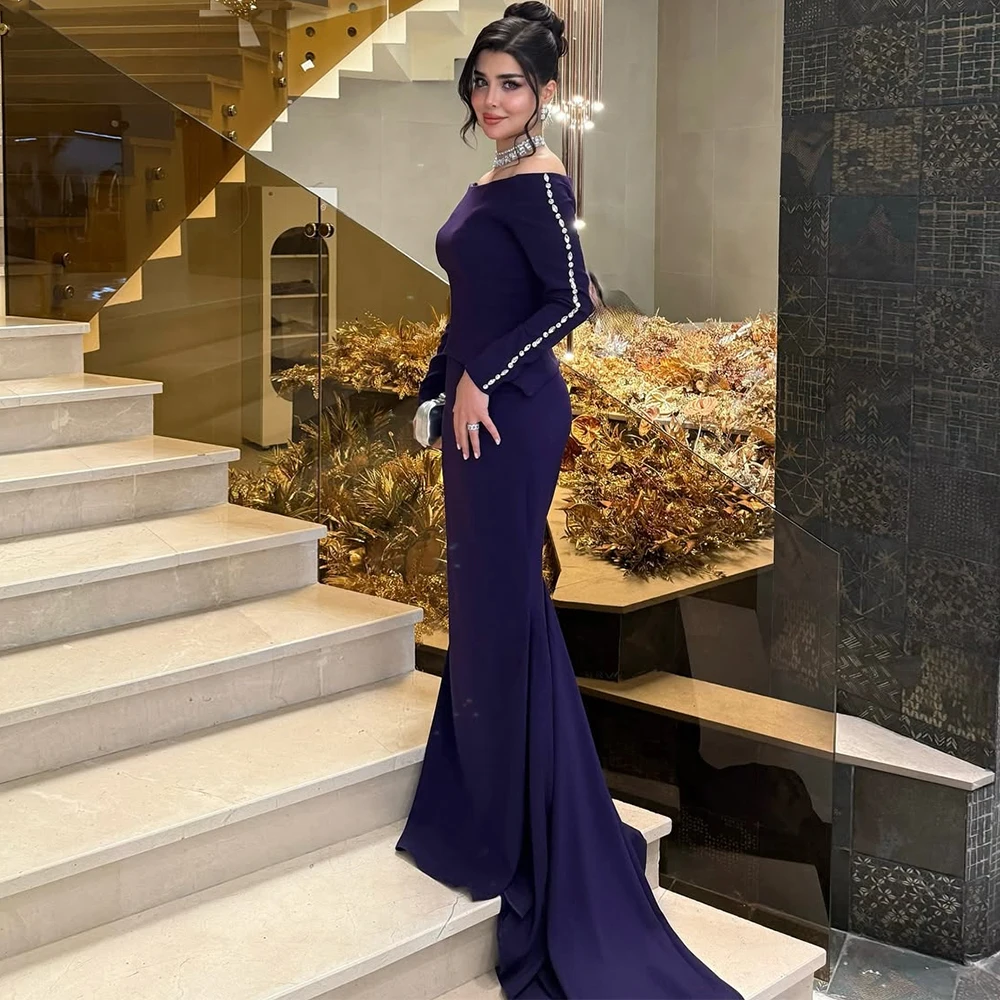 

Customized Crystal Evening Dresses for Women Strapless Floor Length Formal Dress for Special Occasions Long Party Gowns