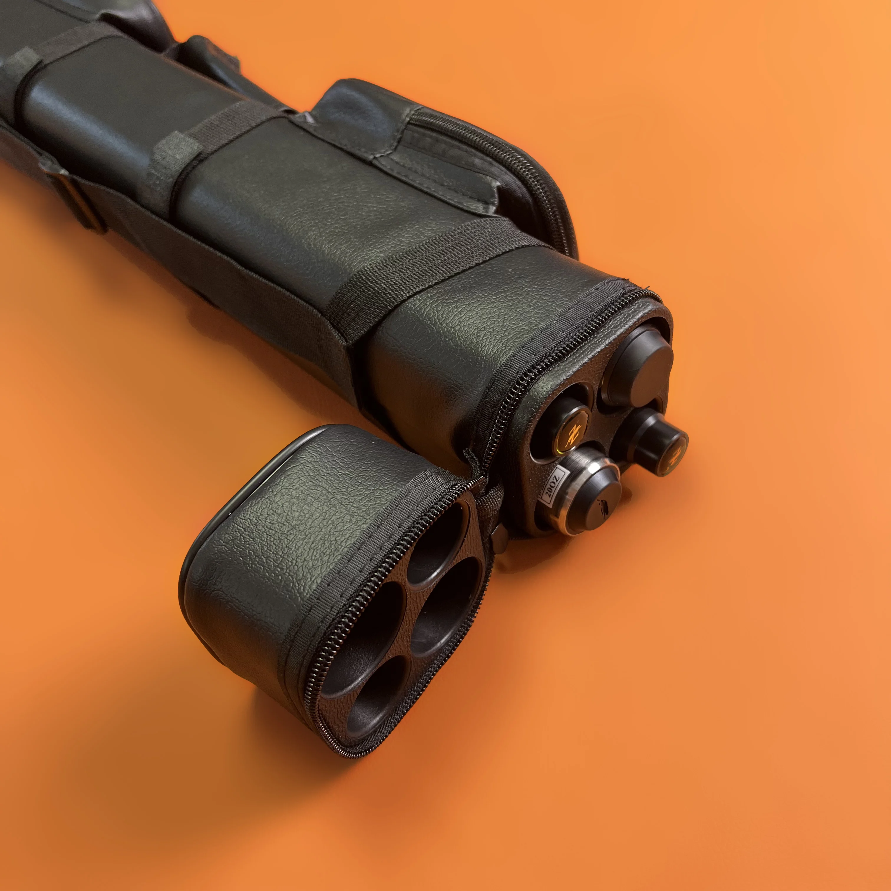 

Большая головка для кия с девятью шариками, мешок для кия 1/2, с шариком с 4 отверстиями, стильный ящик для бильярдного кия для спорта у бассейна