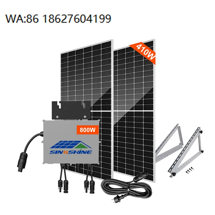 220V Plug & Play Balcony Solar Kit, Pre Assembled, Complete Balkonkraftwerk Small On Grid