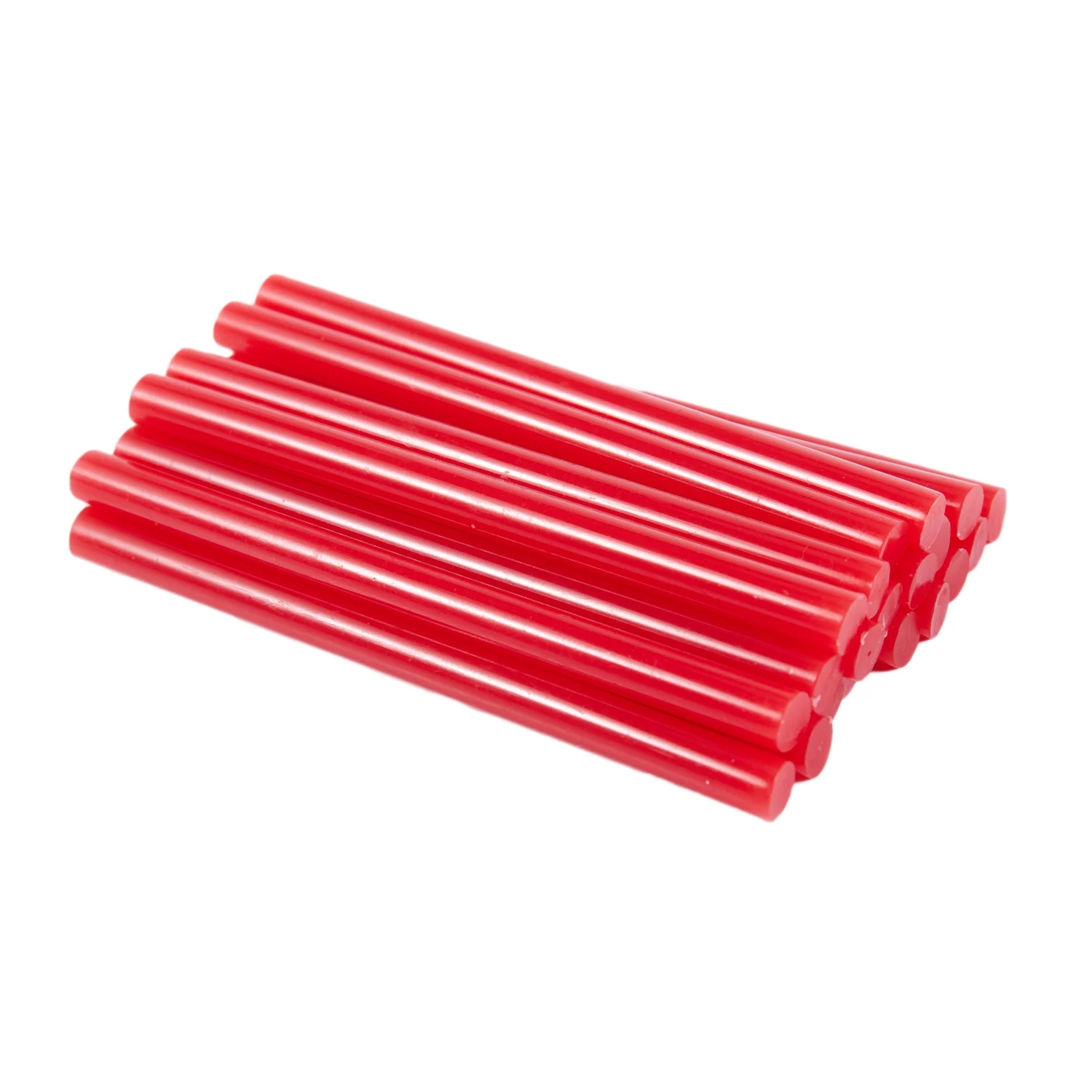 20Pcs Red Hot Melt Glue Gun Adhesive Sticks 7x100mm for Craft Model