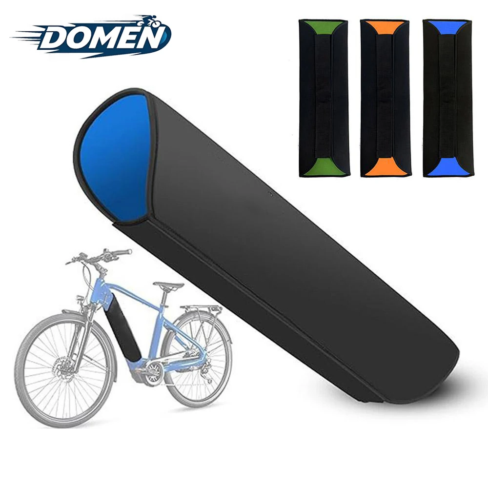 DOMEN E-Bicycle Lithium Battery Cover E-Bike Battery Frame Anti Cold And Dustproof Protective Cover Protection Bike Accessories