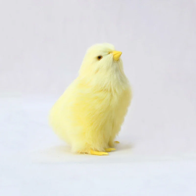 Lovely Plush Chick Toy Easter Realistic Animal Doll Kids Birthday Christmas Gift