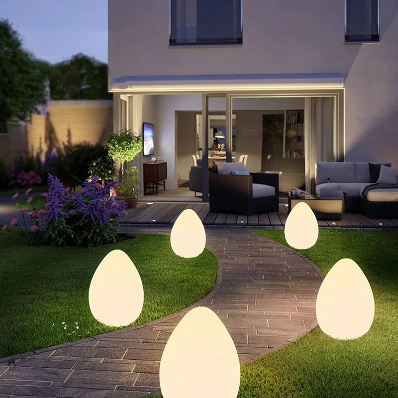 Luminous Dinosaur Egg Lawn Solar LED Outdoor Lighting Solar Lights Outdoor Garden Decoration Outdoor Garden Lights