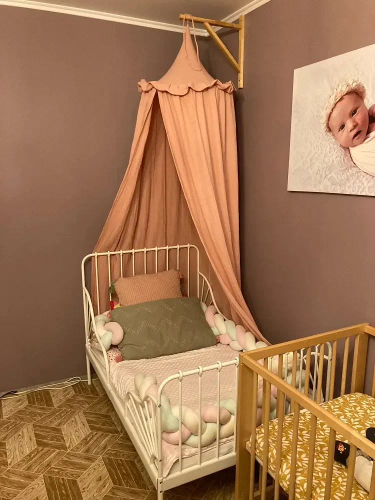 муслин коттон Шатёр подвесной балдахин 100% Cotton kids Haning Play Canopy