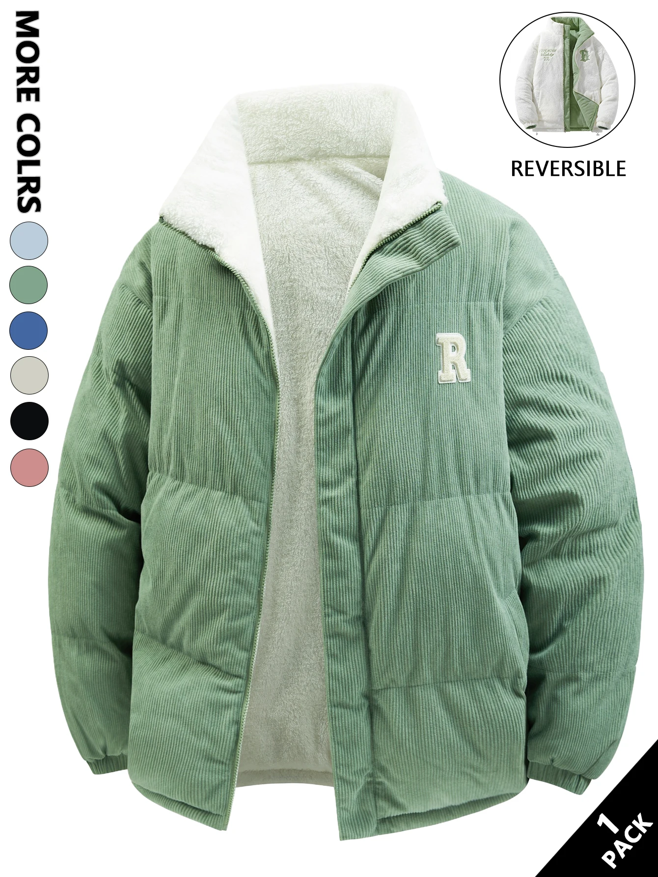 سترة قطنية شتوية للرجال خفيفة ودافئة، ليست ضخمة، مقاومة للرياح ودافئة، مناسبة للتنقل، وتمارين الإحماء، ونزهات عطلة نهاية الأسبوع، وملابس الشوارع، والتجمعات غير الرسمية، والرحلات القصيرة