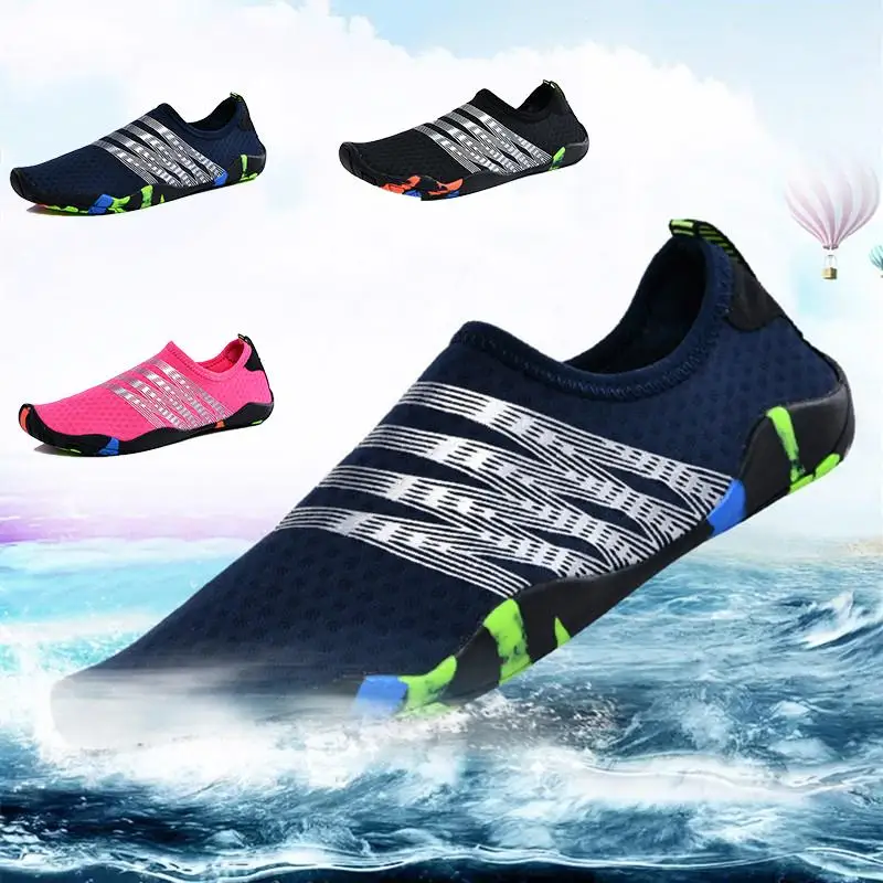 

Men Water Shoes Women Beach Aqua Shoes Upstream Swimming Barefoot Quick-Dry Diving Socks Wading Sneakers Fitness Yoga Footwear