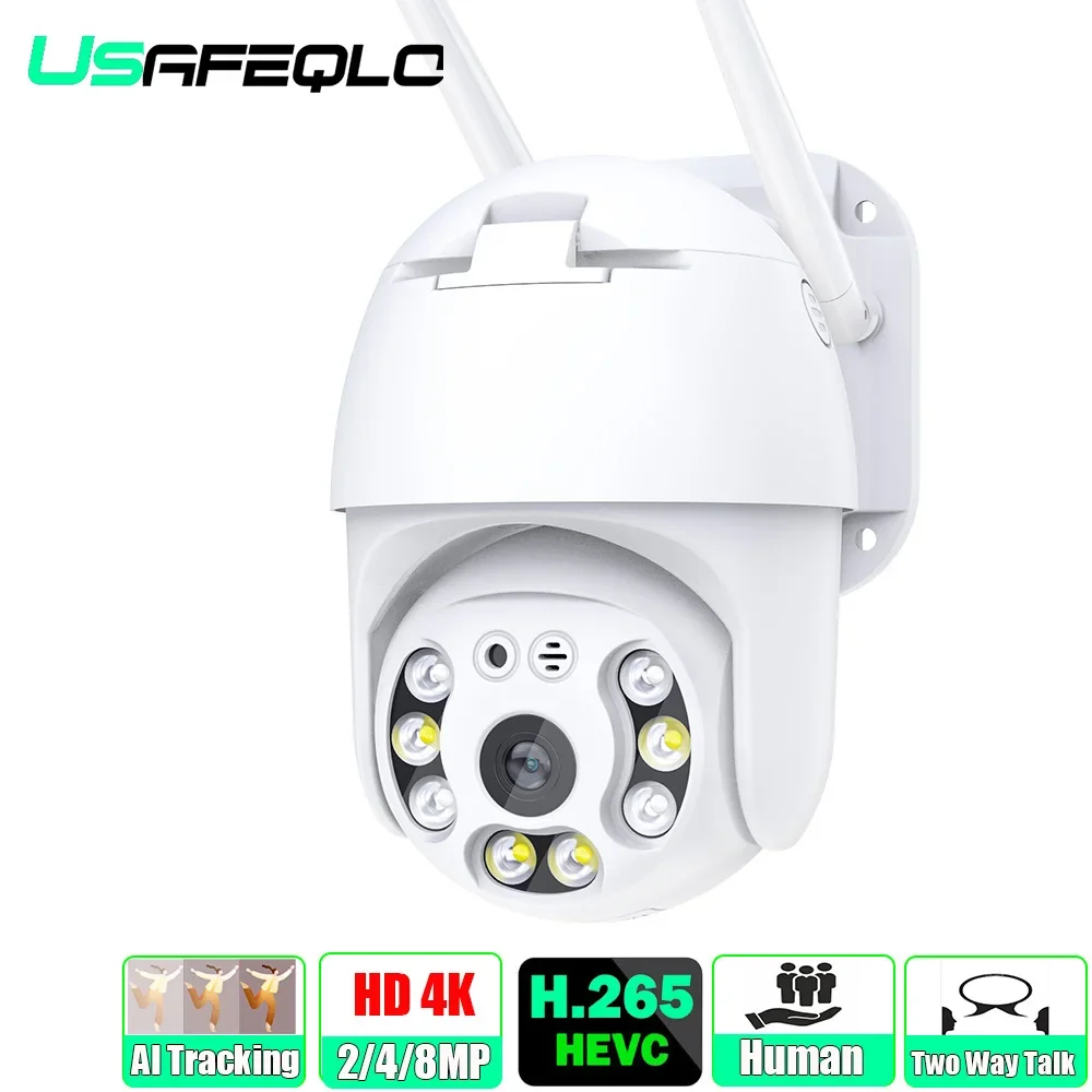 

4G SIM Card IP Camera 4K 4MP WIFI PTZ Camera Auto Tracking Security Camera 8MP 4MP Outdoor CCTV Surveillance iCSee