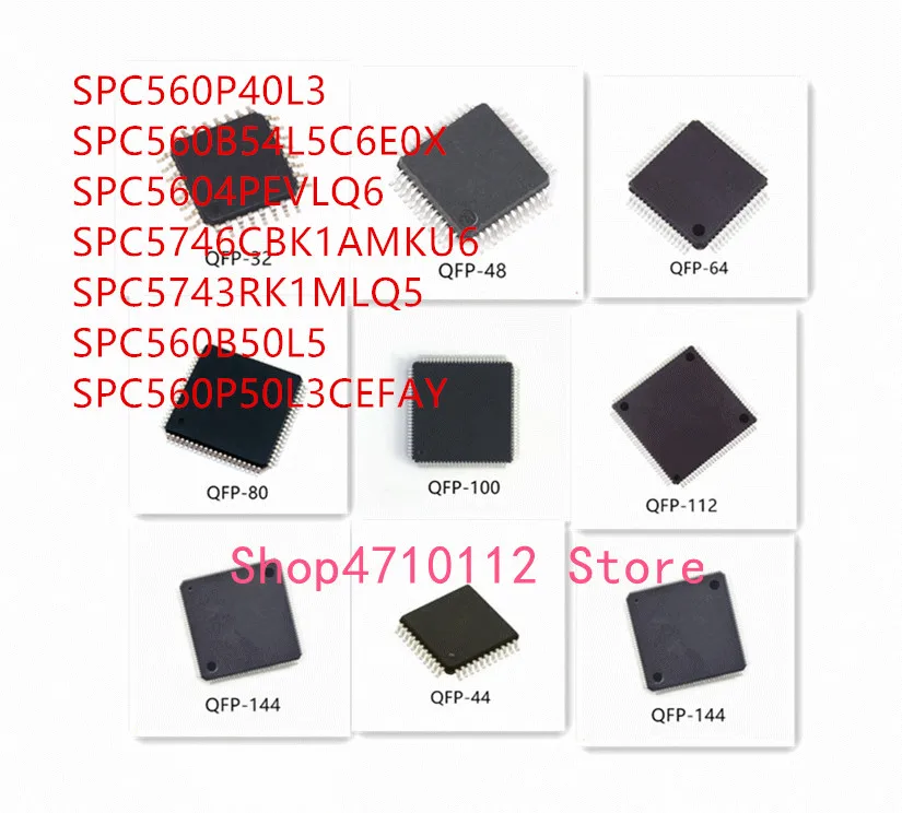 

10PCS SPC560P40L3 SPC560B54L5C6E0X SPC5604PEVLQ6 SPC5746CBK1AMKU6 SPC5743RK1MLQ5 SPC560B50L5 SPC560P50L3CEFAY IC