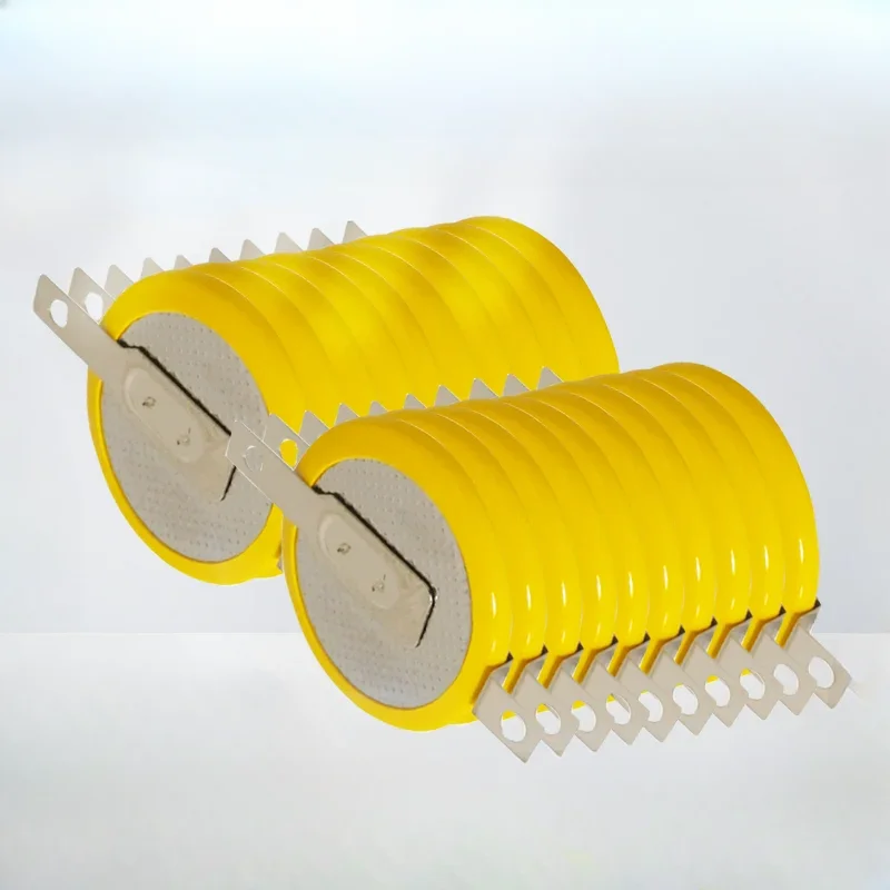 50-100PCS CR1616 CR 1616  For Watch Calculator Clock Toy Button Coin Cell 50mAh 3V Lithium Battery With 180 degree Welding Foot