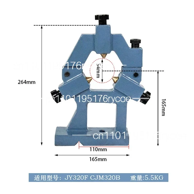 Lathe Accessories, Lathe Center Rest and Follower Rest, Professional Machine Tool Support Parts for Metal Machining