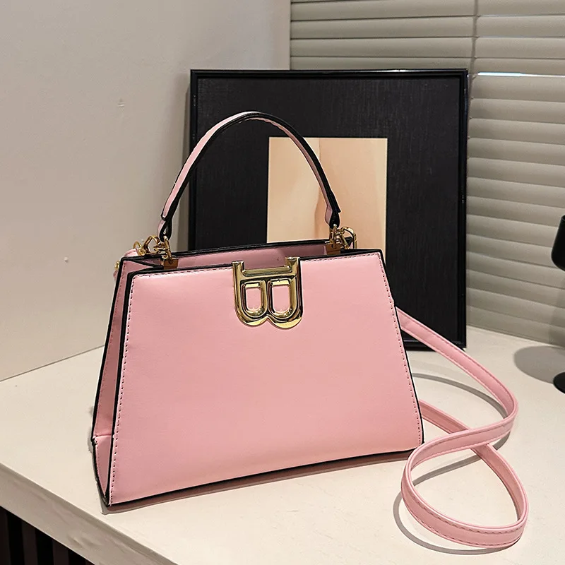 

Новое поступление 2023 года, женская сумка — легкая и просторная однотонная сумка-тоут, многосторонняя сумка через плечо/плечо