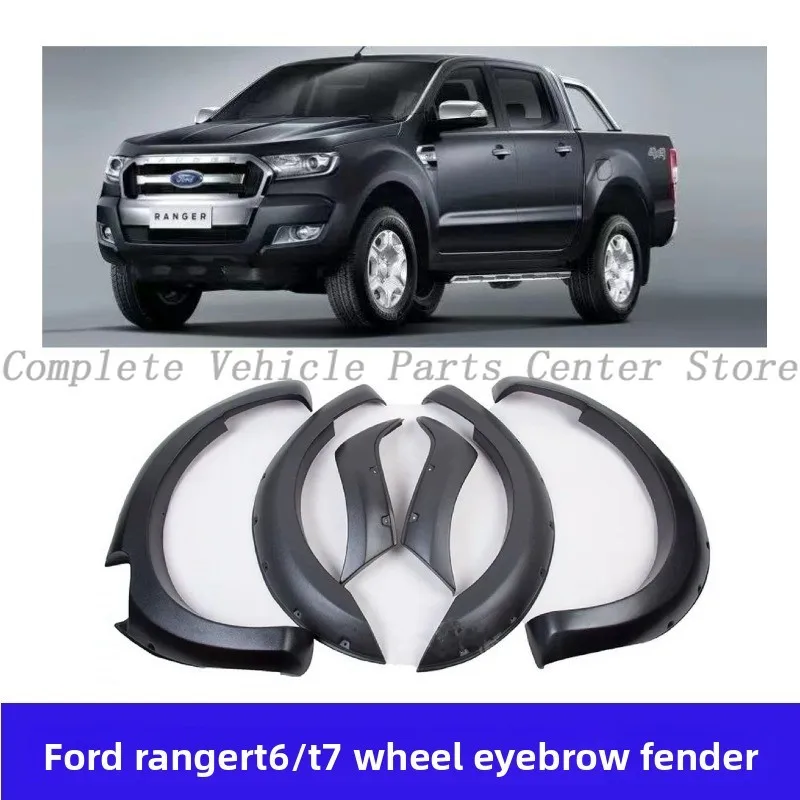 

High Quality Fender Flares Mud Guards For Ford Ranger T6 T7 T8 Pickup Truck Off Road