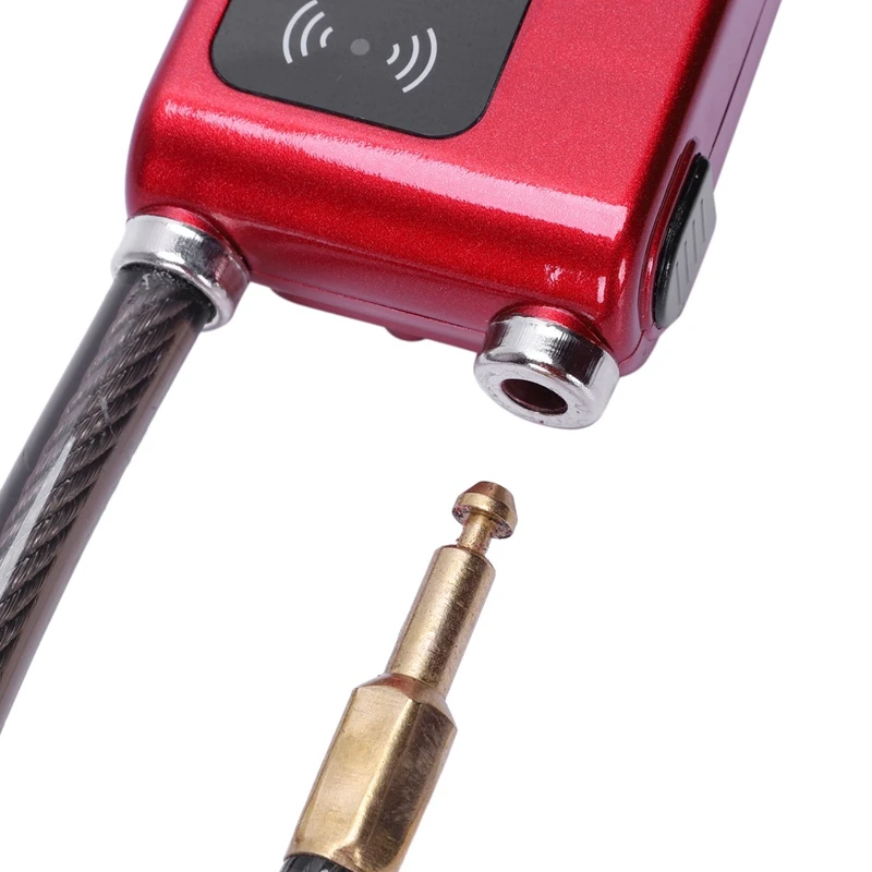 Kunci sepeda Anti Maling, kunci Alarm 110db Anti air, kunci Bluetooth, Alarm pintar, kontrol aplikasi ponsel Super cerdas, kunci sepeda Anti Maling, luar ruangan