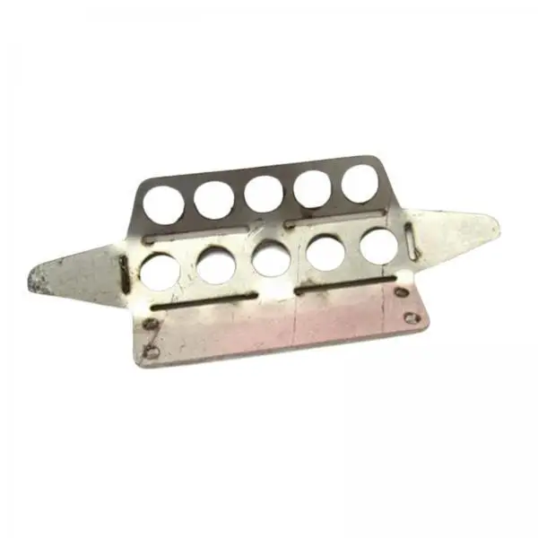 Rc Car Chassis Armors Set Stainless Steel Skid Plate Protector Metal Front Bumper for 1 12 Crawler Model