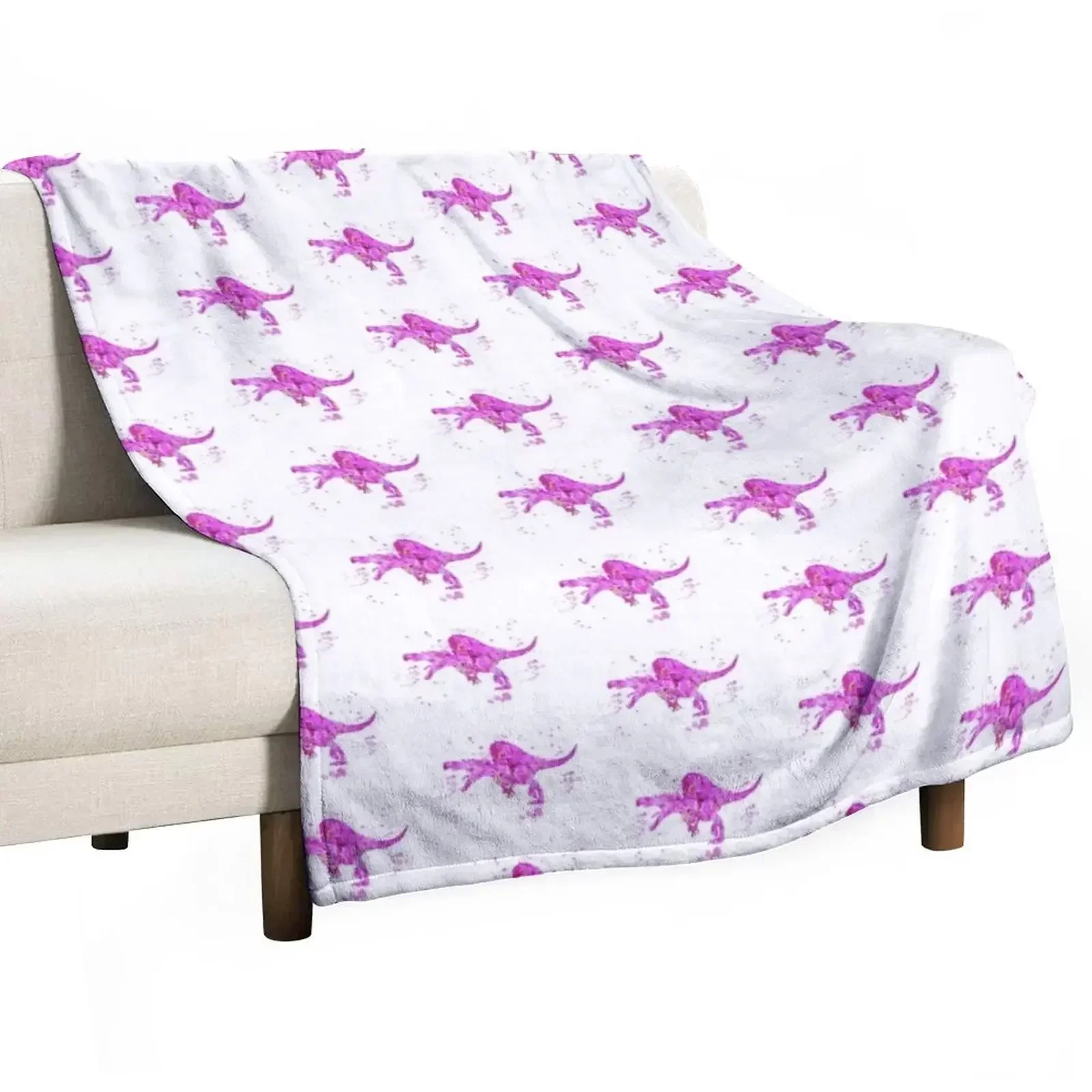 

Spinosaurus, watercolor Spinosaurus Throw Blanket Bed For Baby Blankets