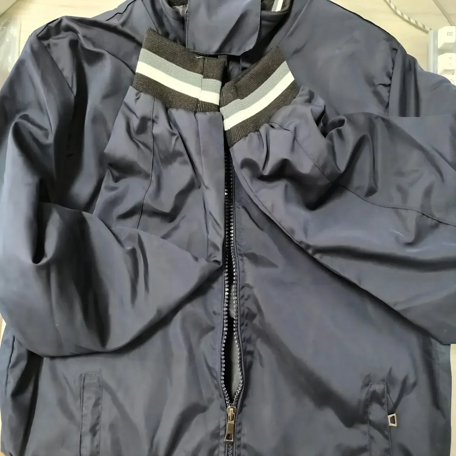 2024 Popular Men's Hells Angels Motorcycle Club Flight Jacket Texture British Style NOMADS Casual Hells Angels Club JacketNO1