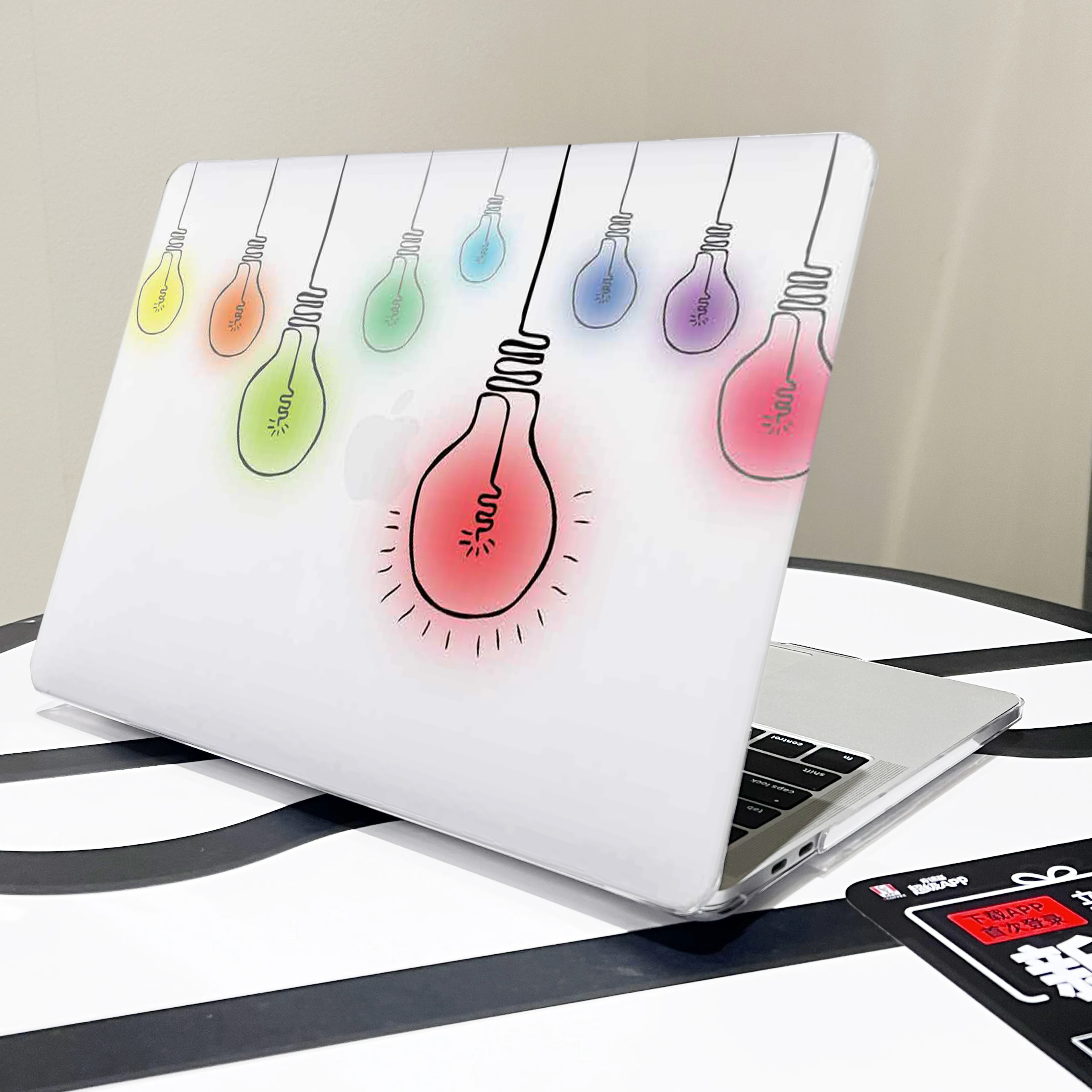 Laptop tasche für MacBook M1 M2 Air 13 15 14,2 Pro 16,2 incha2681a2179a2337a2338a2442a2289 Touch Bar/ID Graffiti Skin Cover