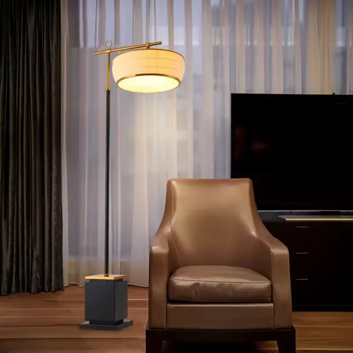 Hot Sale Hotel Bedroom Bedside Modern Luxury Floor Lamp Exhibition Hall Project Study Bedroom Individual Living Room Floor Lamp