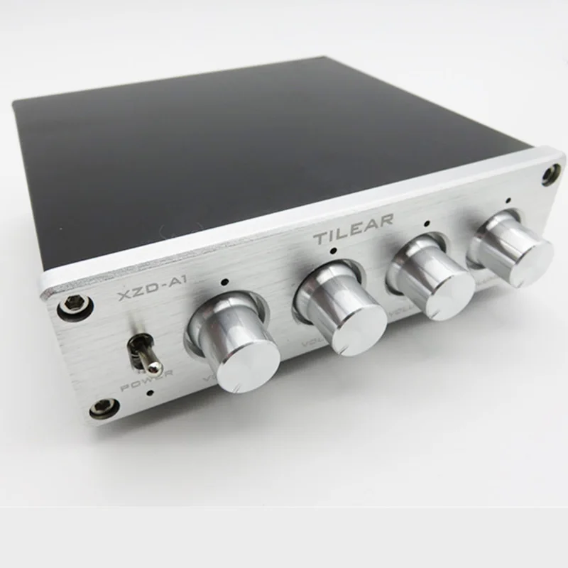 ​ ​ HiFi Audio 1-in-4-out Lossless Audio Distributeur Splitter ​ ​   Schakelaar ​