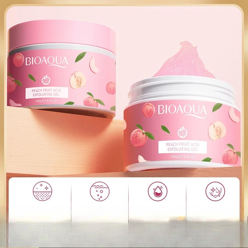 

Персиковый скраб для тела 140 г, отшелушивающий и очищающий сахарный скраб для гладкой кожи, увлажняющий лак для тела с освежающим ароматом