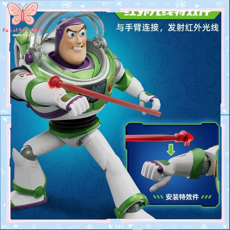

Official Blokees Toy Story Beyond Edition Smart Tech Buzz Lightyear Articulated Action Figure Model Kit Decoration Birthday Gift
