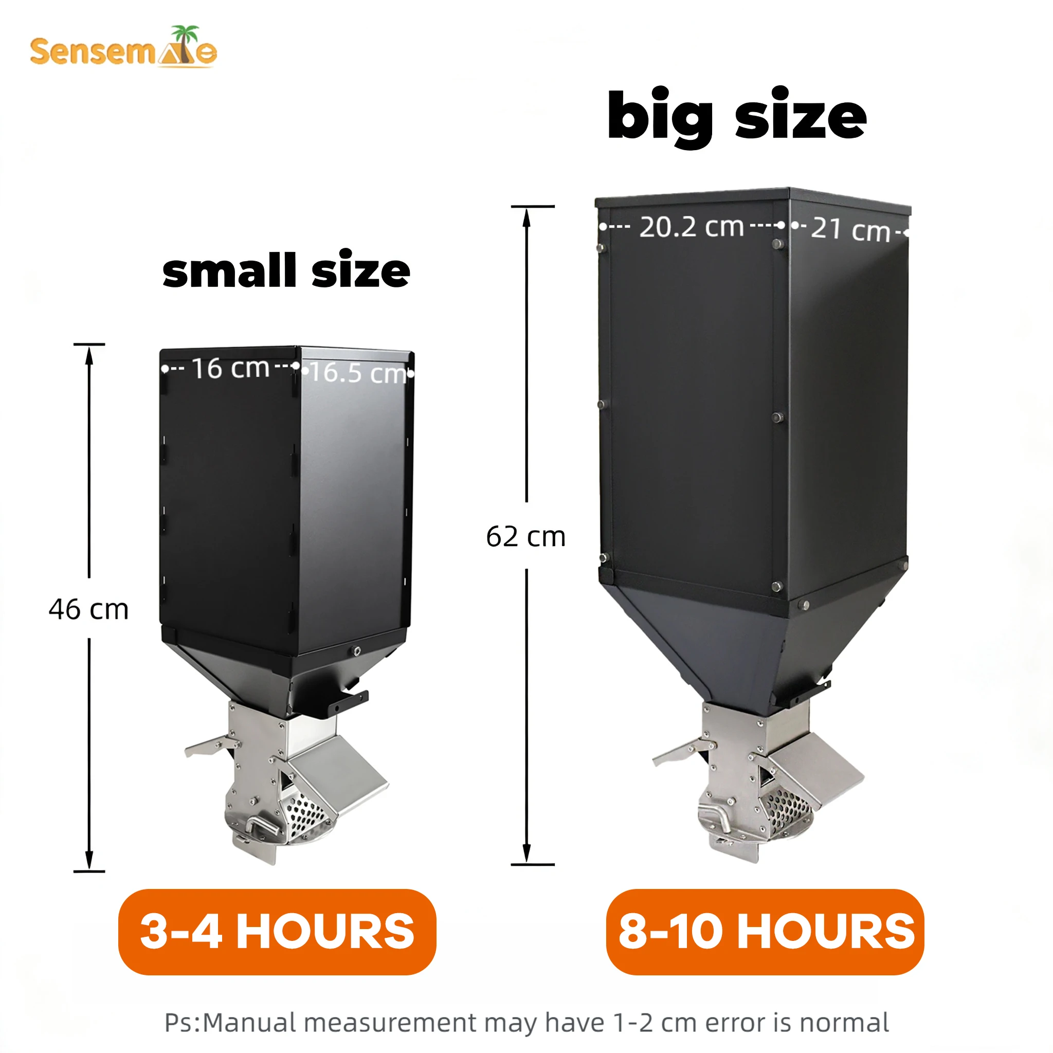 Pellet Stove Camping Stainless Steel Wood Burning Stove with Chimney Foldable Wood Burner Portable Outdoor Cooking Tent Heater