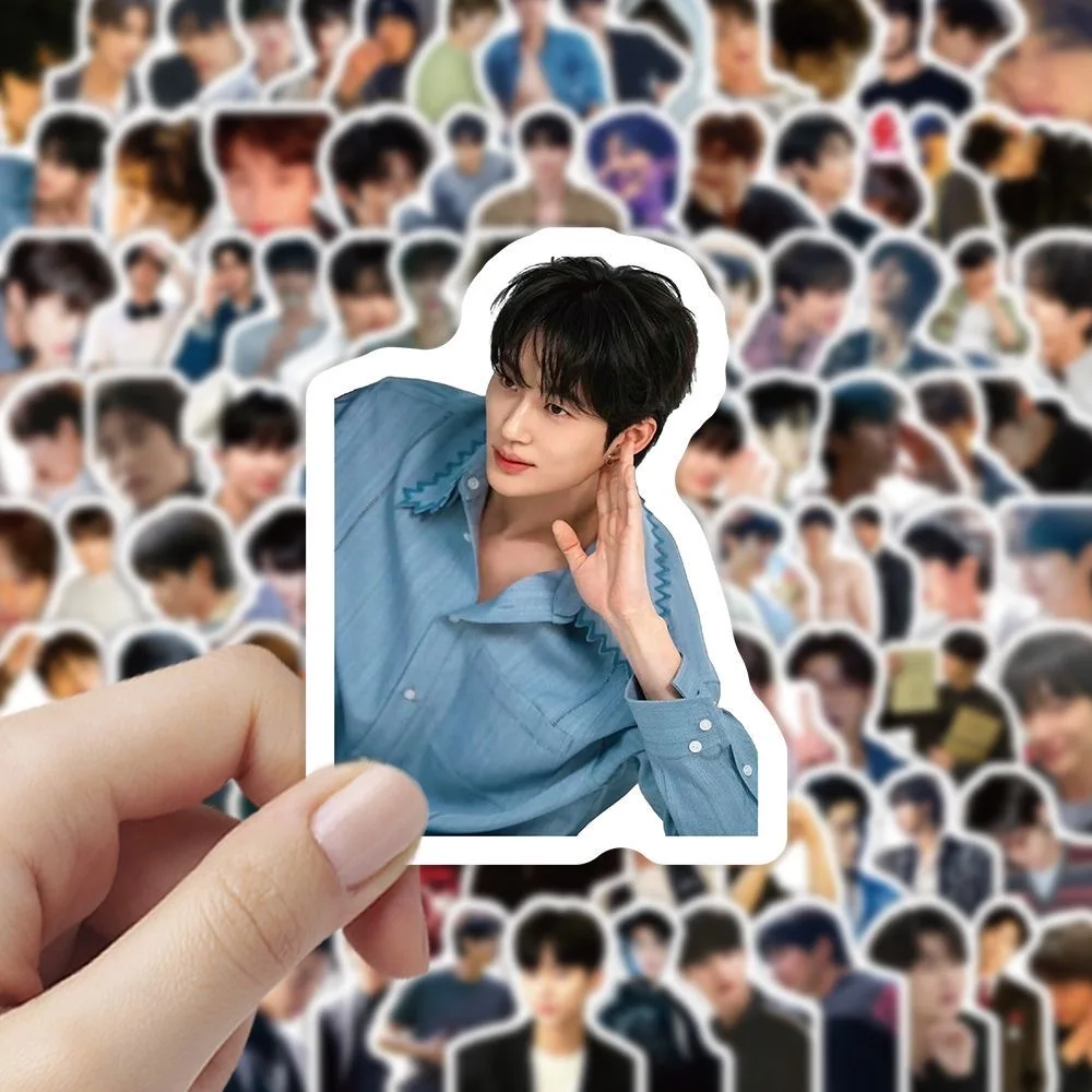 100pcs Byeon Woo Seok decorative hand account DIY stickers