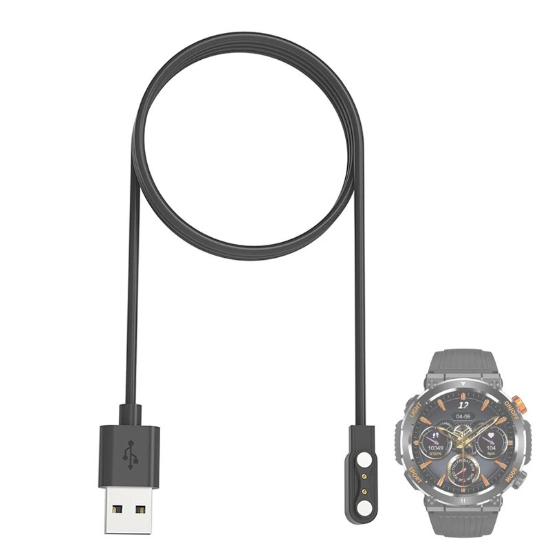 Adattatore per caricabatterie per Dock Smartwatch cavo di ricarica USB cavo di ricarica per Colmi V68 Sport Smart Watch accessori