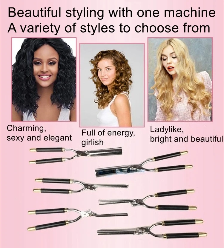 Ceramic curling iron electric iron heater pliers perm curling iron hair beauty perm hair styling tools