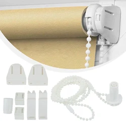 1set 200cm Plastic Roller Blinds Bracket Pull Cord Connector Curtain Chain Connector For Vertical Blinds Joiners Spare Tool Part