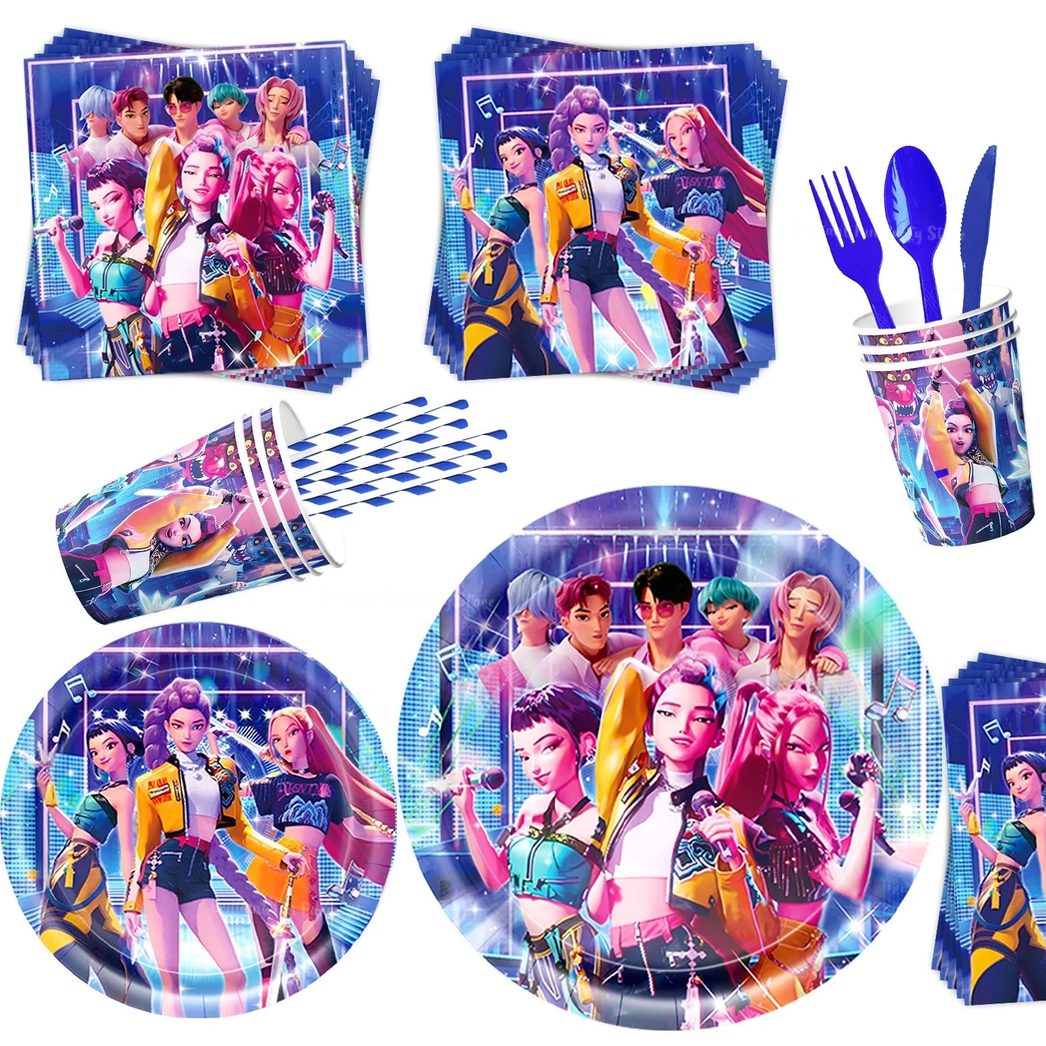 Demon Hunters Party Decoration Set